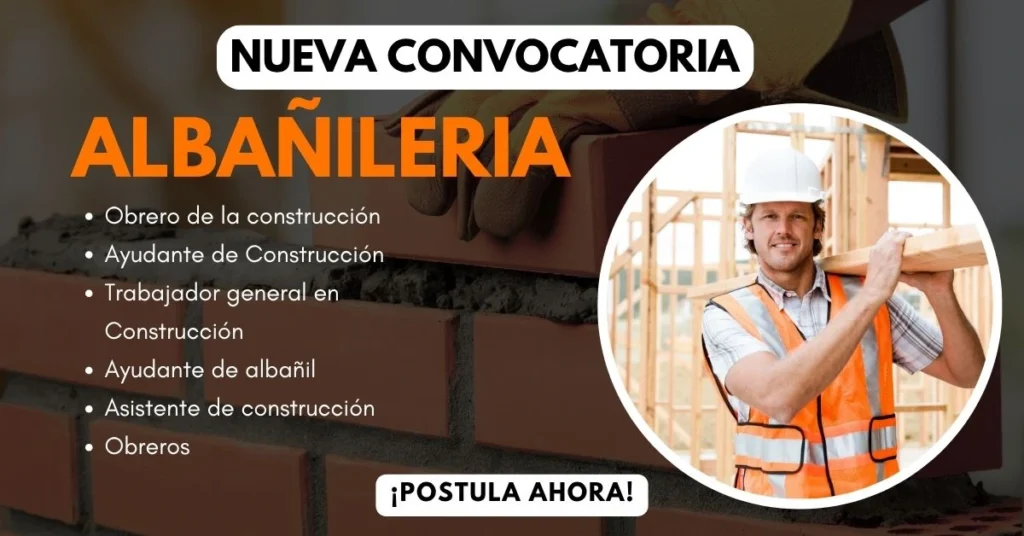 albañiles