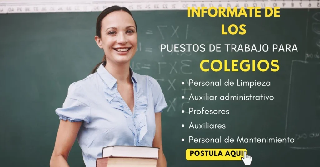 🎓 Vacantes disponibles en colegios